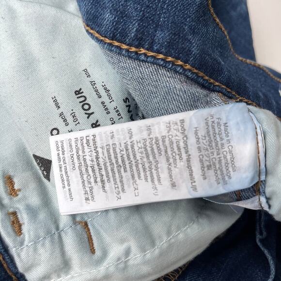 Madewell Tall 10" High Rise Roadtripper Supersoft Jeans Playford Wash 25 Tall - Picture 8 of 11